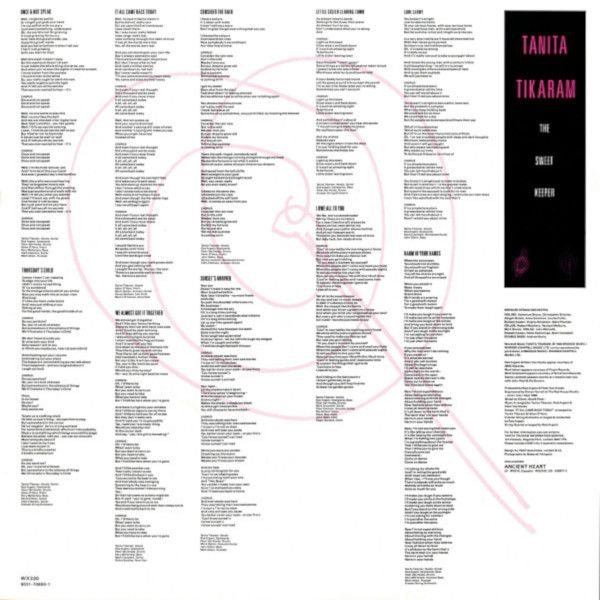 Tanita Tikaram The Sweet Keeper LP 