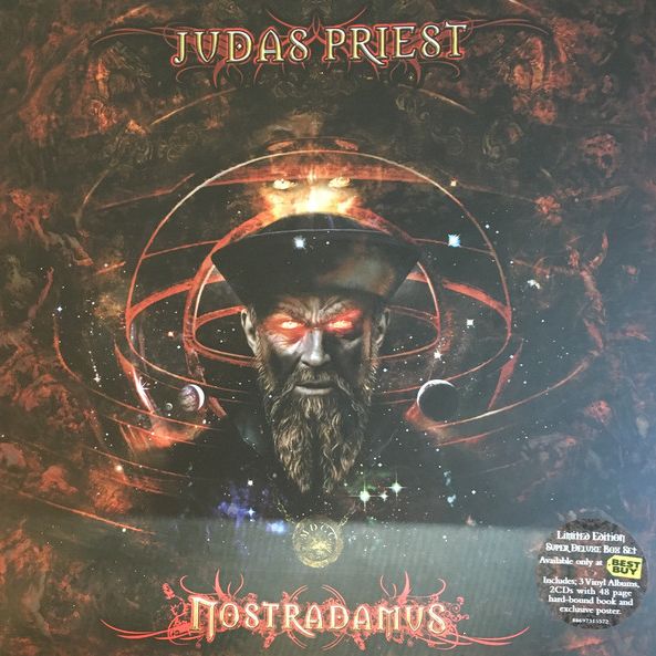 JUDAS PRIEST NOSTRADAMUS [BOX SET 3LP + 2CD LTD ED] LP 