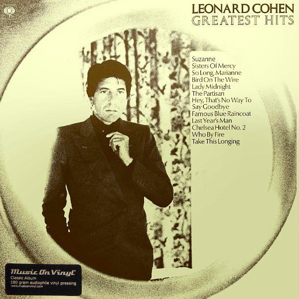 LEONARD COHEN Greatest Hits 180G (UUSI LP) LP 