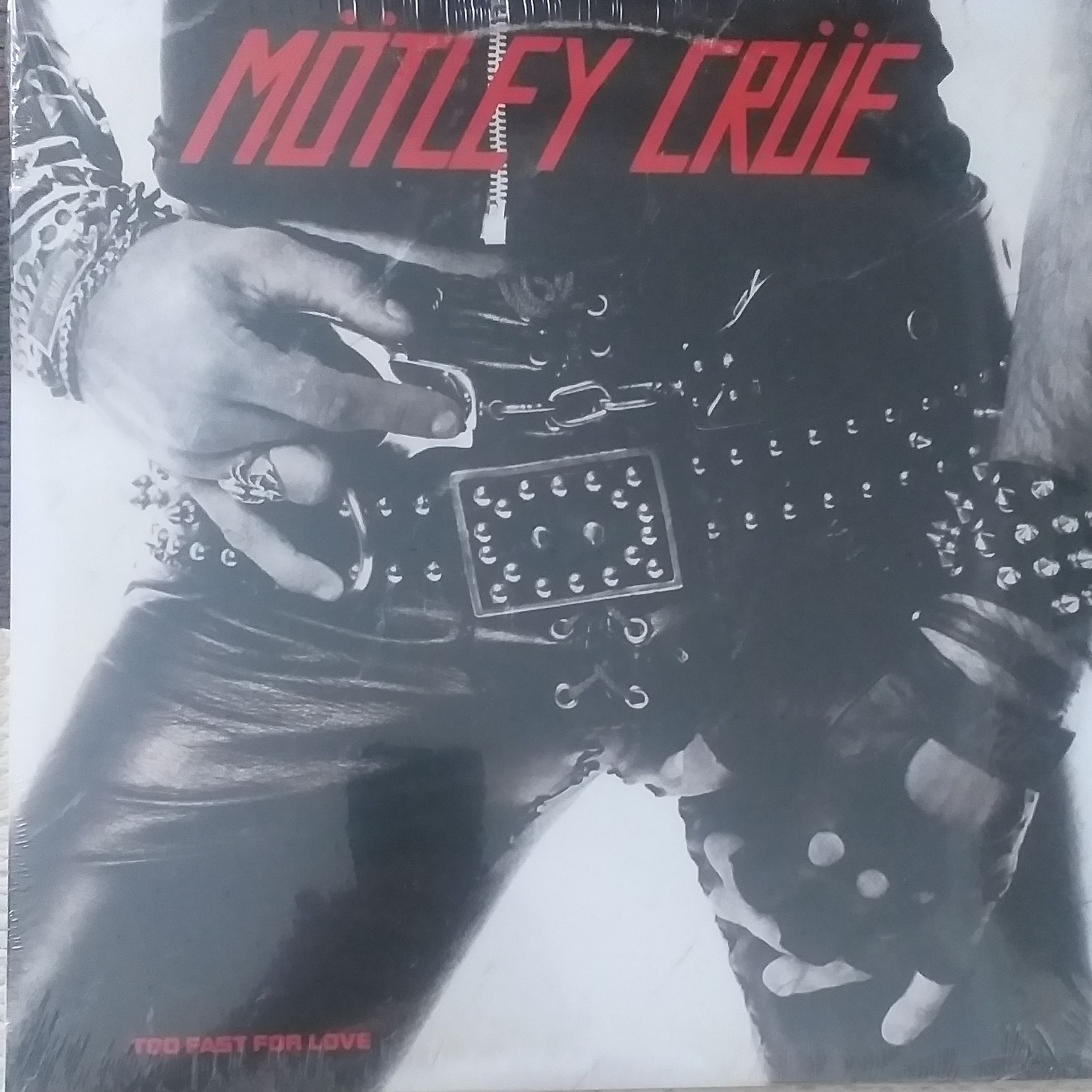 Mötley crue Too fast for love LP 