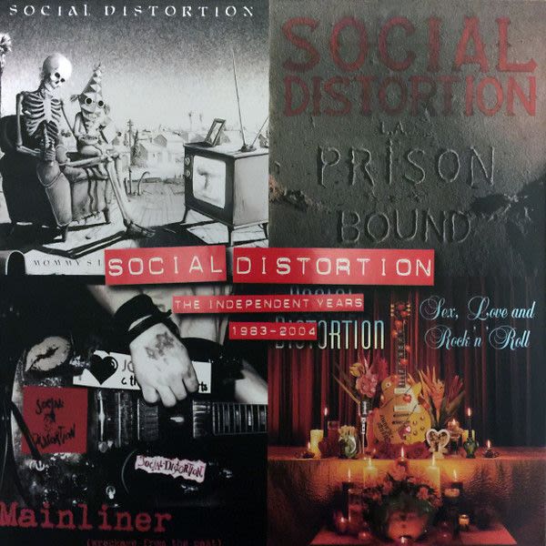  Social Distortion – The Independent Years: 1983-2004 4LP BOX SET, (UUSI LP) LP 
