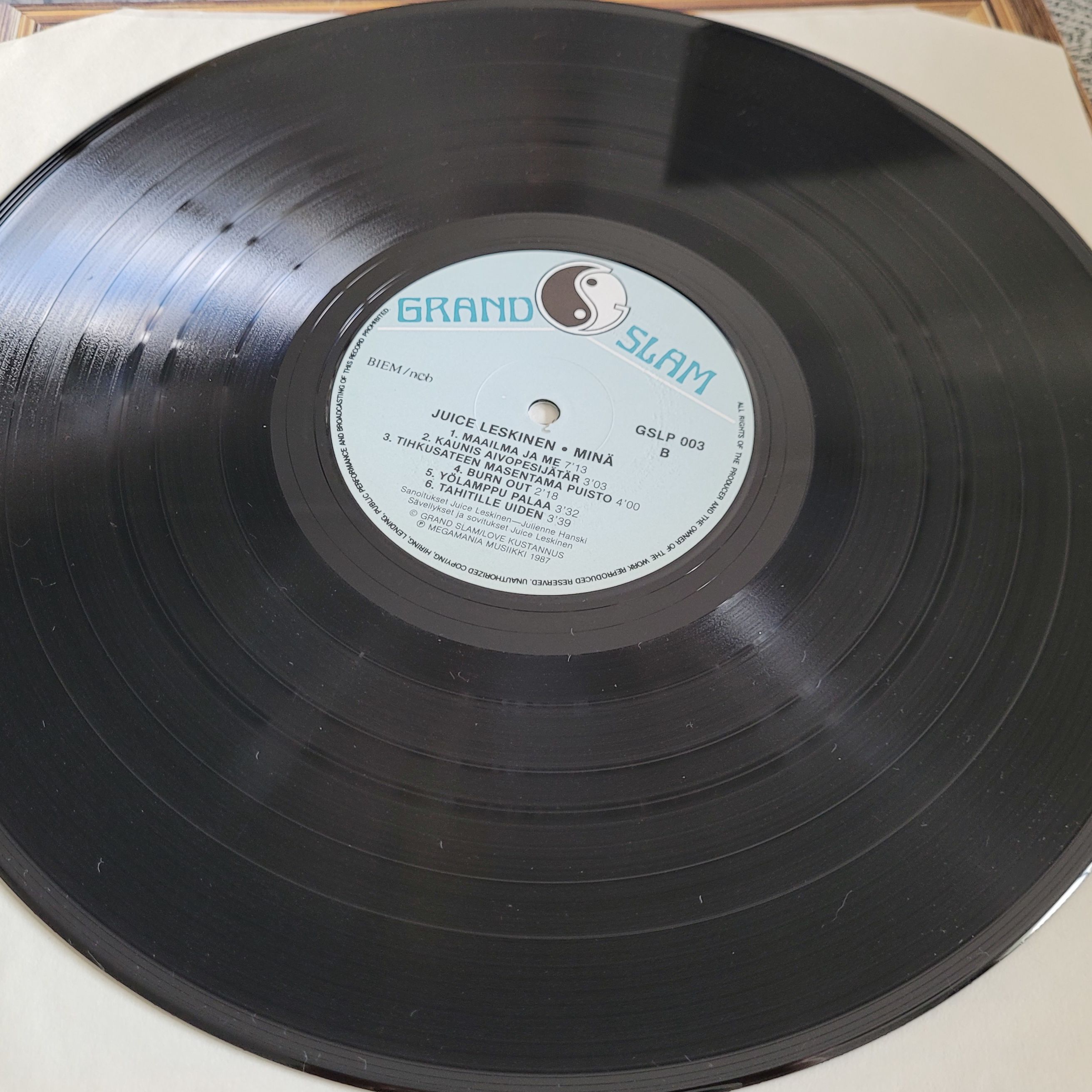 Juice Leskinen Minä LP