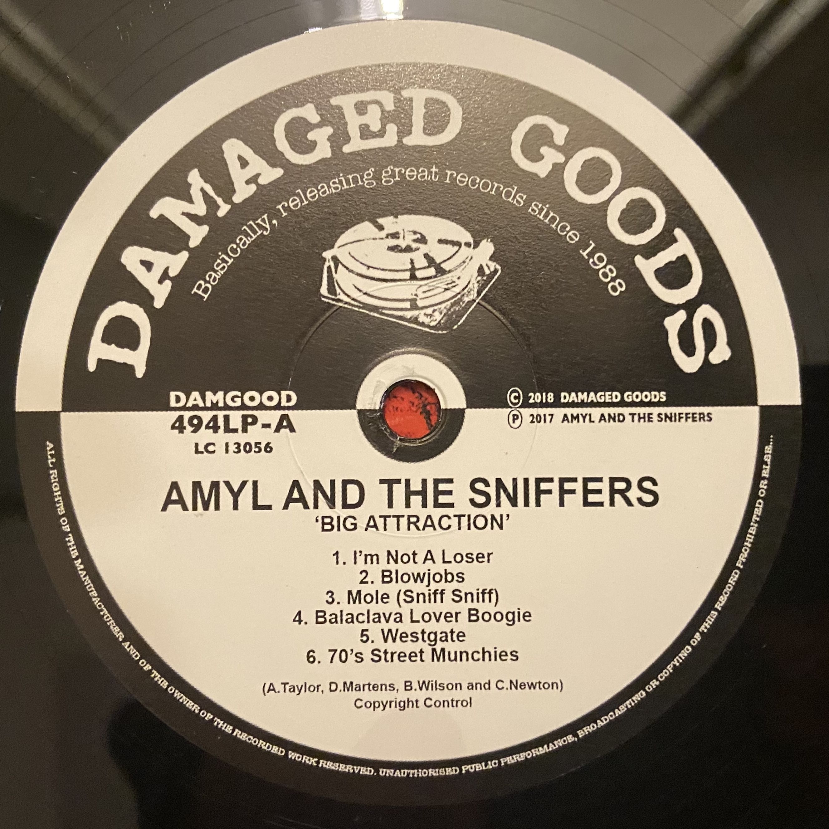 Amyl and the Sniffers Big Attraction & Giddy up LP