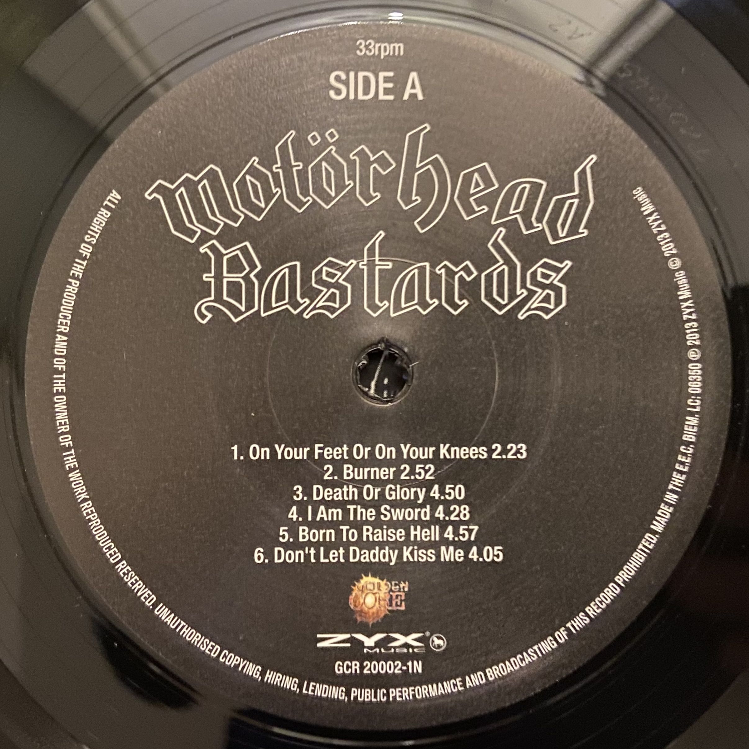 Motörhead Bastards LP