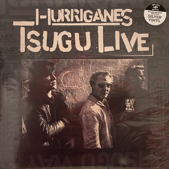  Hurriganes ‎– Tsugu Live EP, Silver (UUSI LP) Oheistarvikkeet 