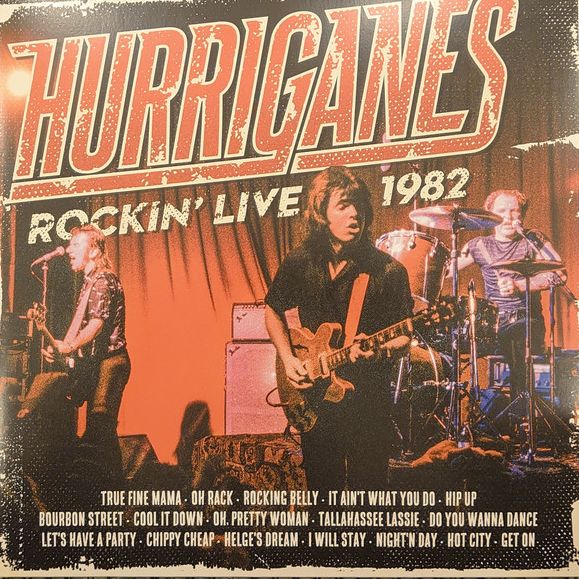Hurriganes – Rockin' Live 1982 RED (UUSI LP) LP