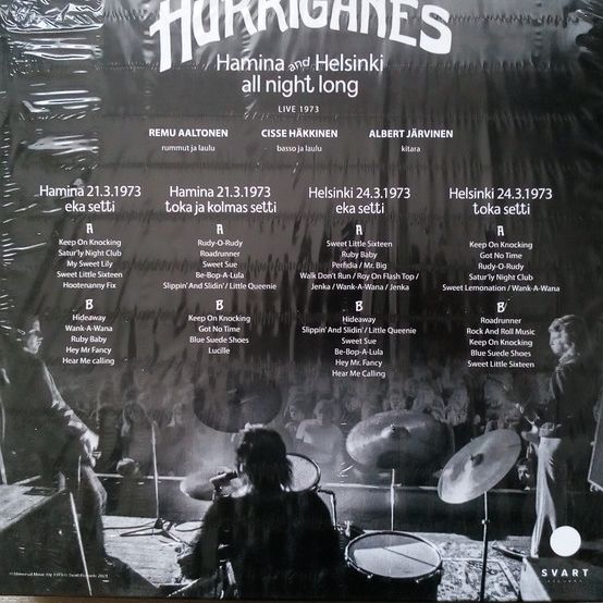 Hurriganes – Hamina And Helsinki All Night Long 4LP BOX SET, COLORED (UUSI LP) LP
