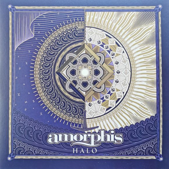   Amorphis – Halo, Limited Edition, Stereo, Yellow / Blue / Black Marbled (UUSI LP) LP 