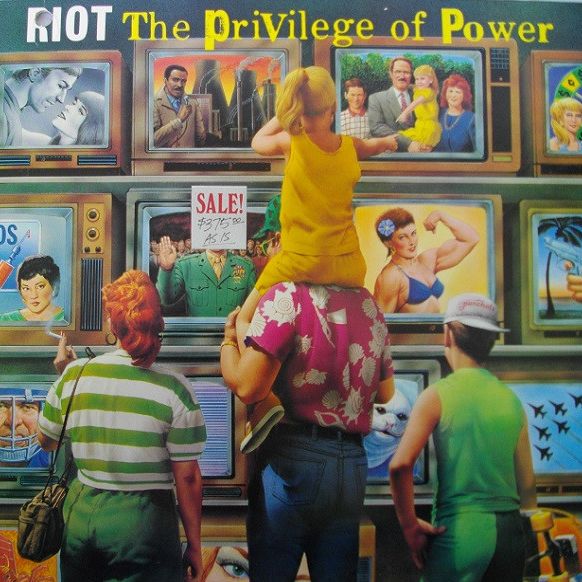  Riot  – The Privilege Of Power , Limited Edition, Reissue, 180 Gram (UUSI LP) LP 