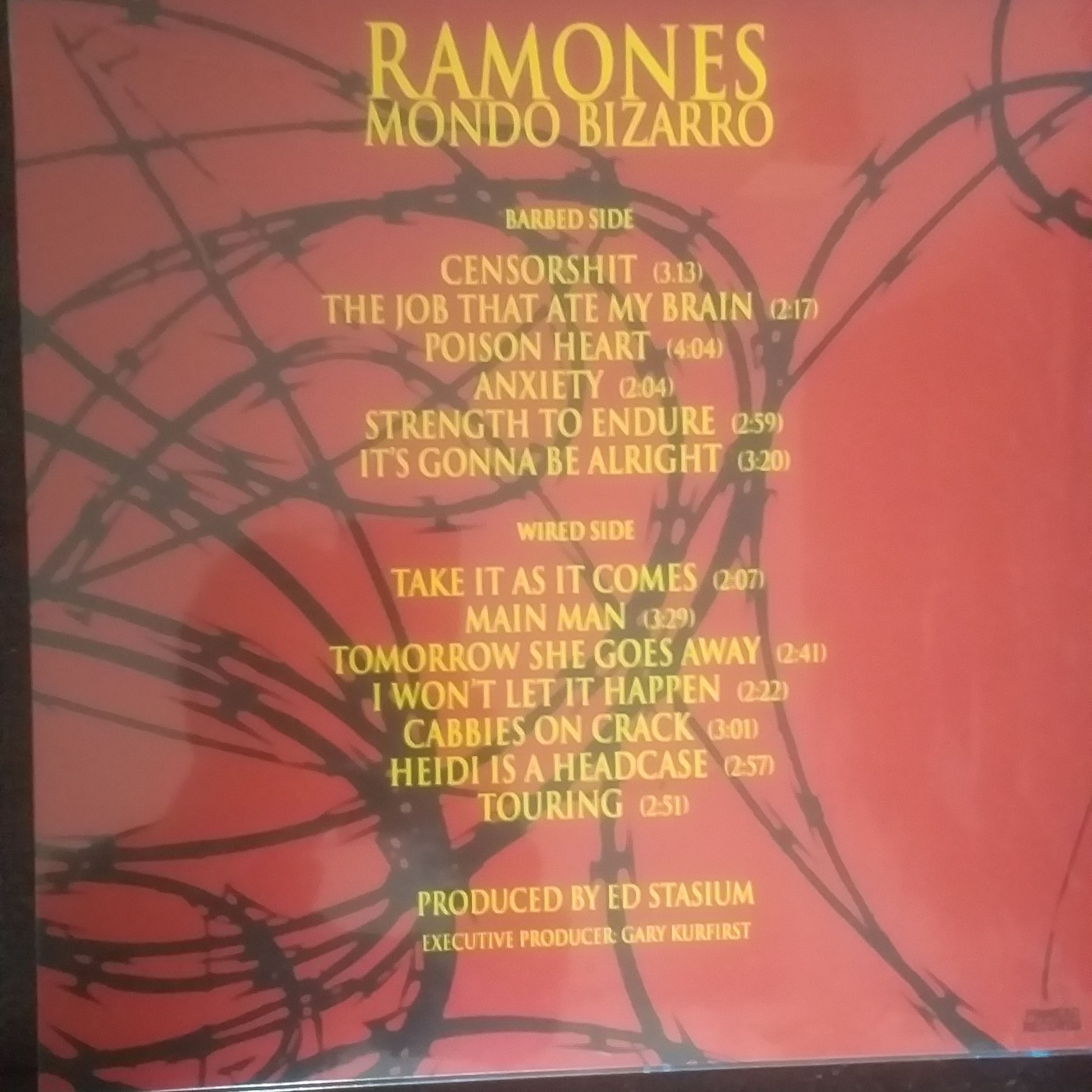 Ramones  Mondo bizarro LP 