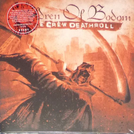  Children Of Bodom – Hate Crew Deathroll, 2LP Reissue, Clear With Red Splatter (UUSI LP) LP 