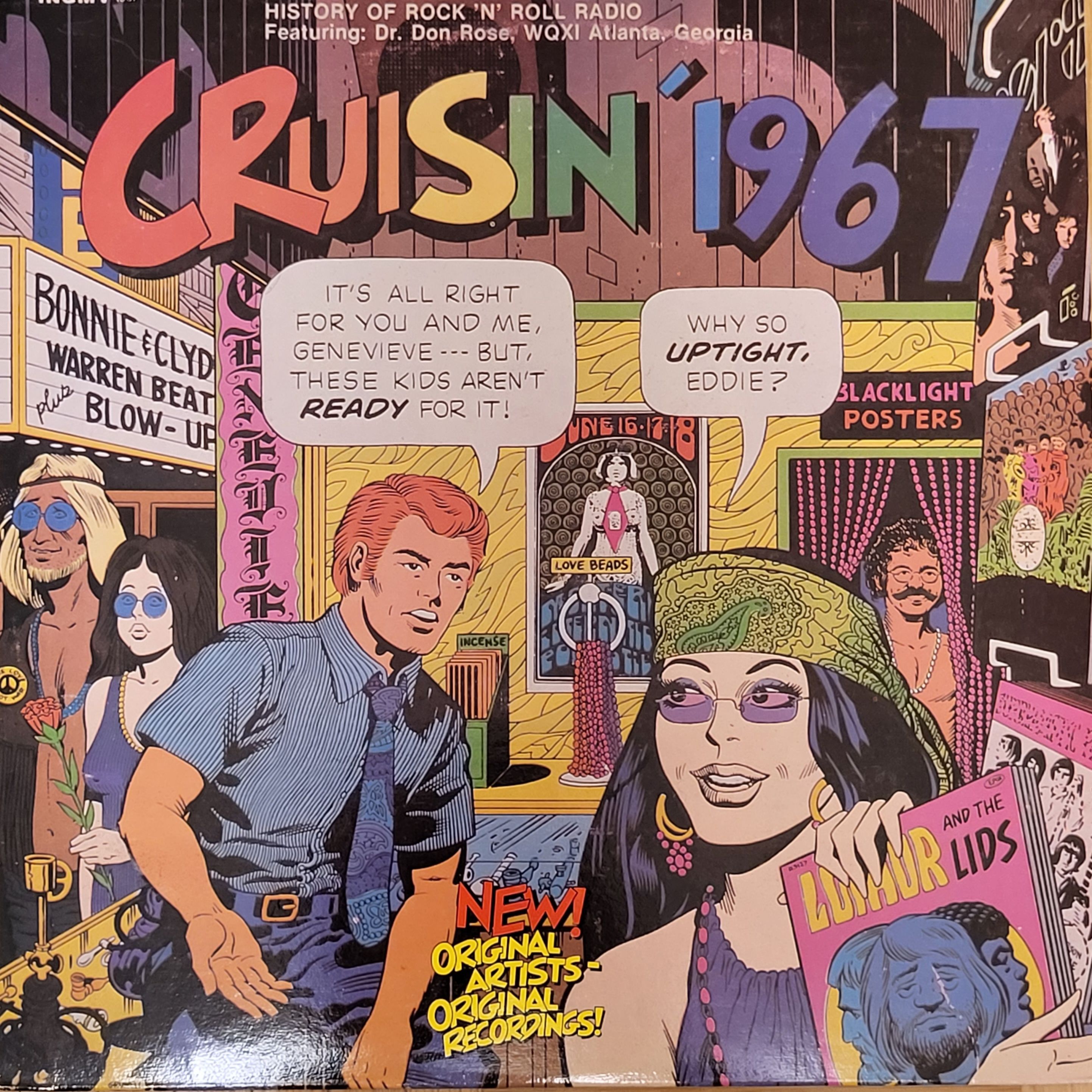 Various - history of rock'n'roll radio Cruising 1967 LP 