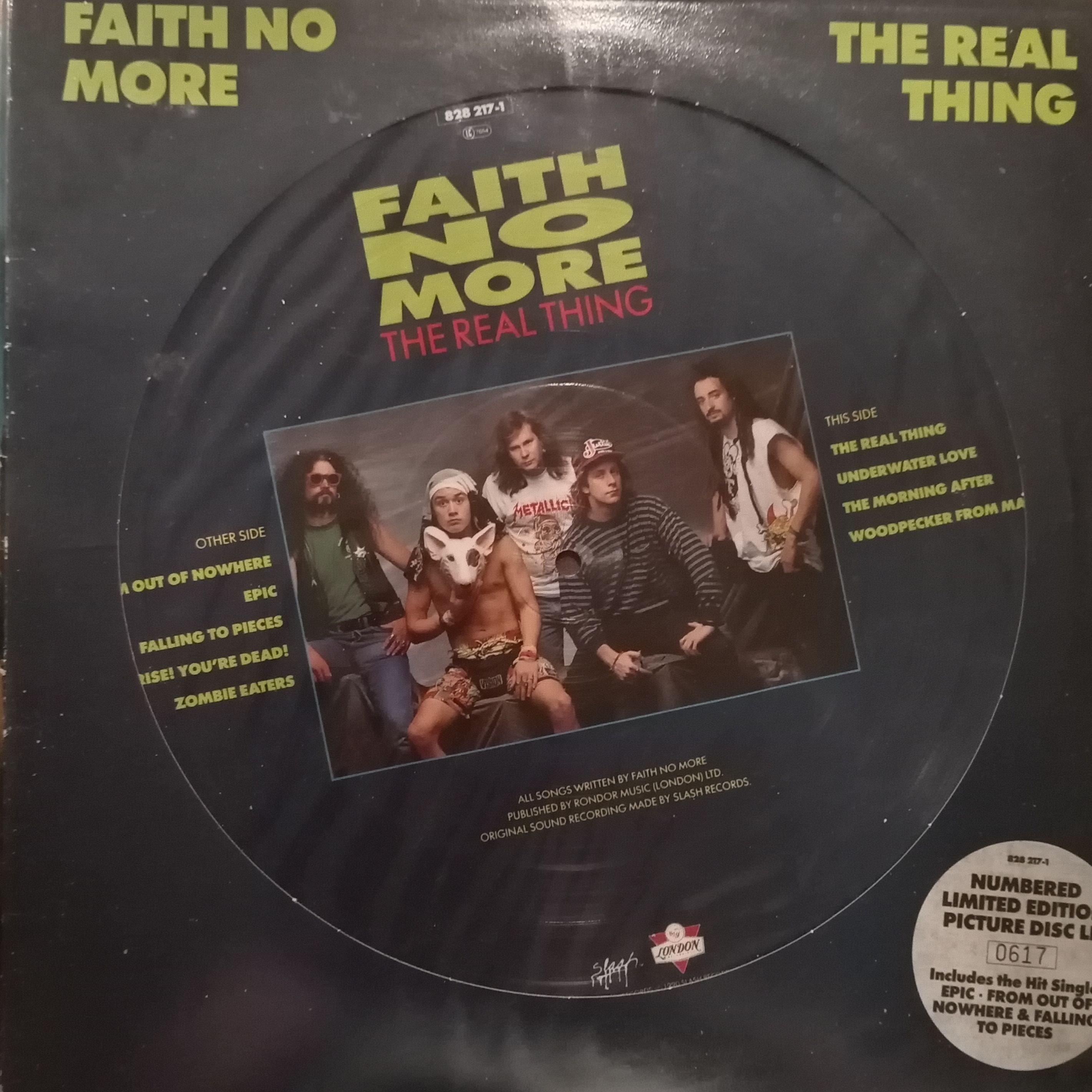 Faith No More  The real thing  LP 