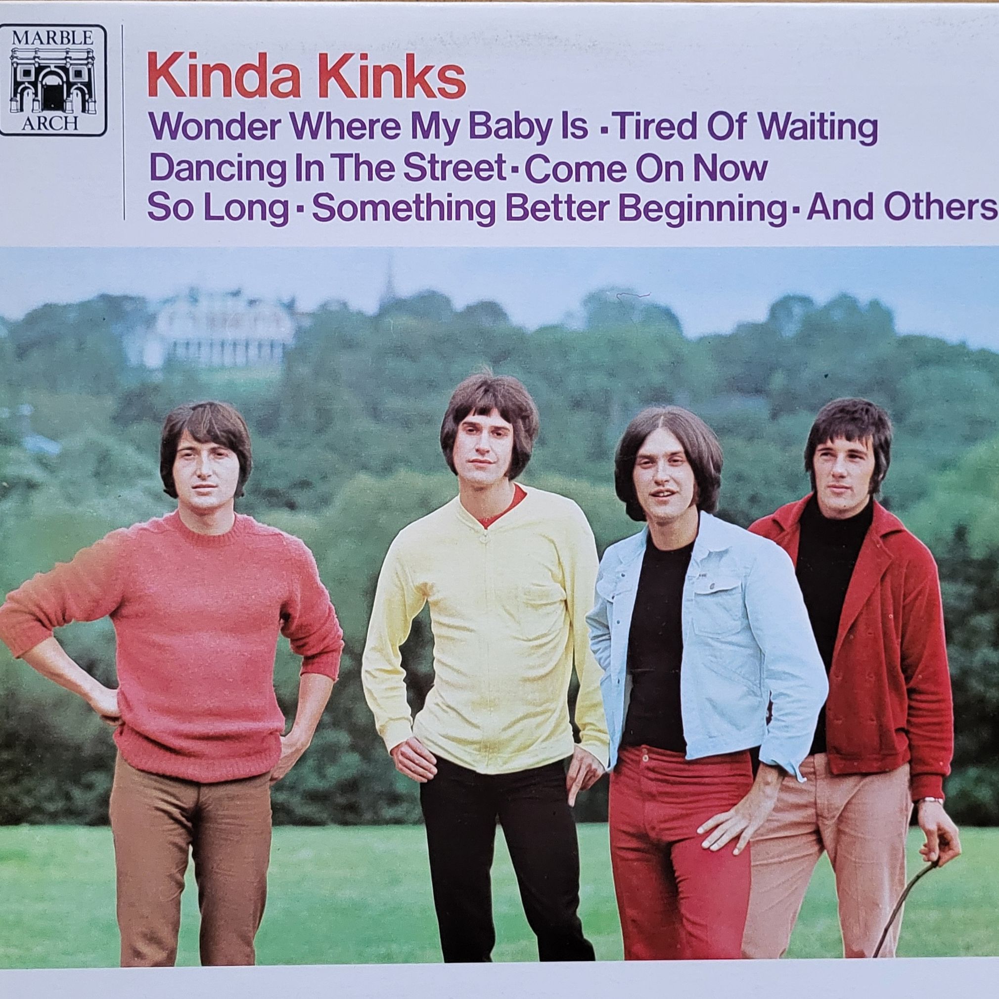 Kinks Kinda Kinks LP 