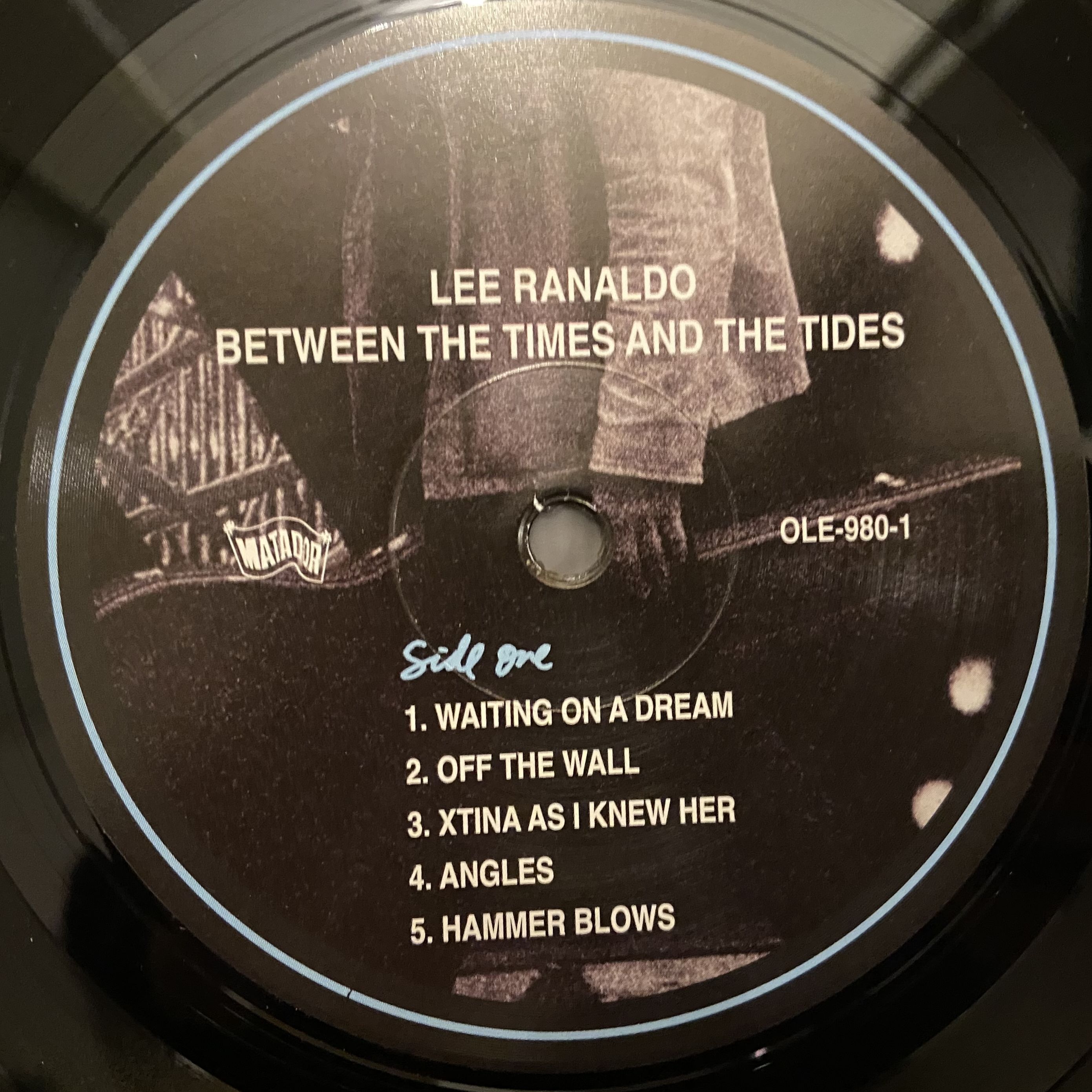 Lee Ranaldo Between the Times and the Tides LP 