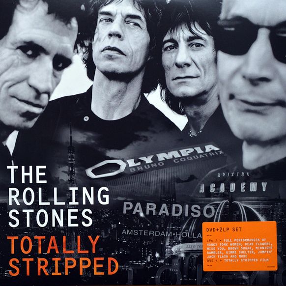  The Rolling Stones – Totally Stripped 2LP+DVD (UUSI LP9 LP 