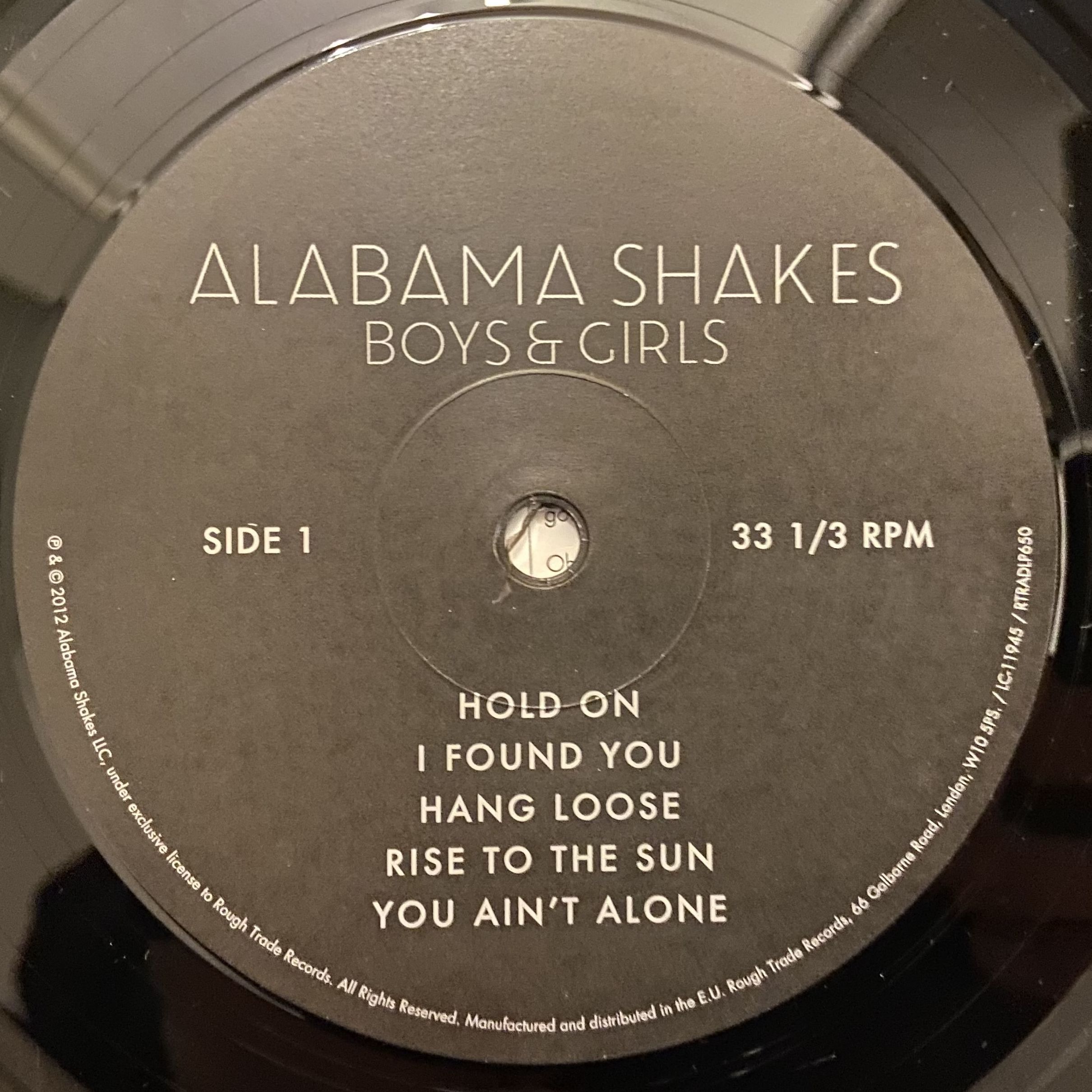 Alabama Shakes Boys & Girls LP 