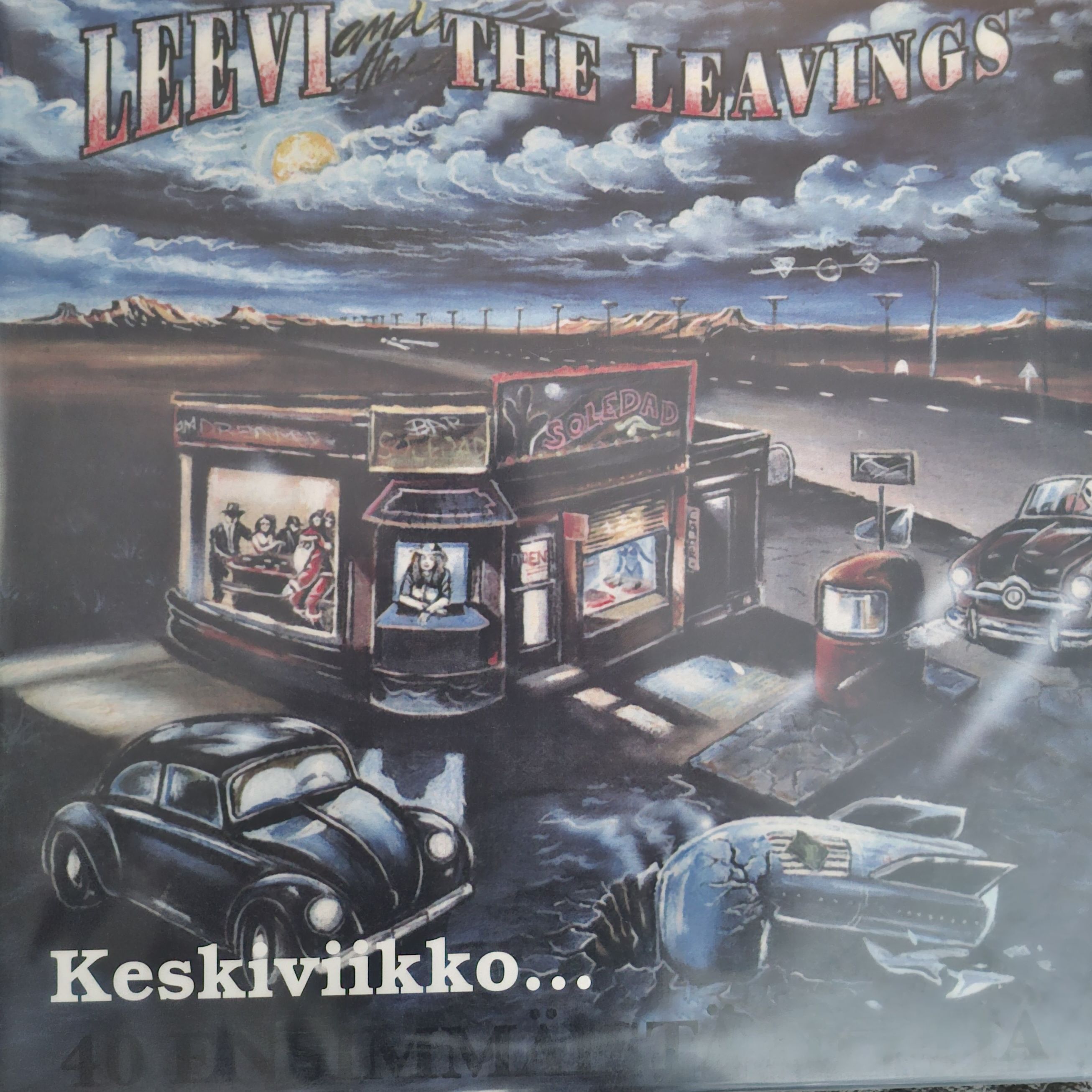 Leevi And The Leavings Keskiviikko-40 ensimmäistä hittiä LP