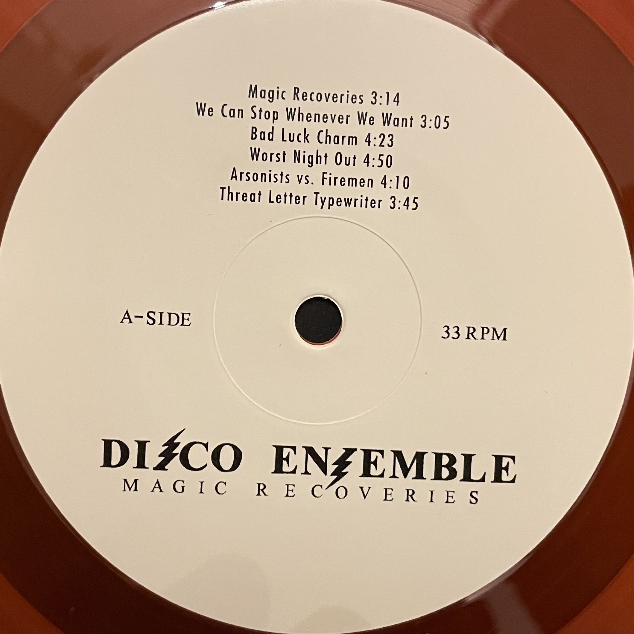 Disco Ensemble Magic Recoveries LP