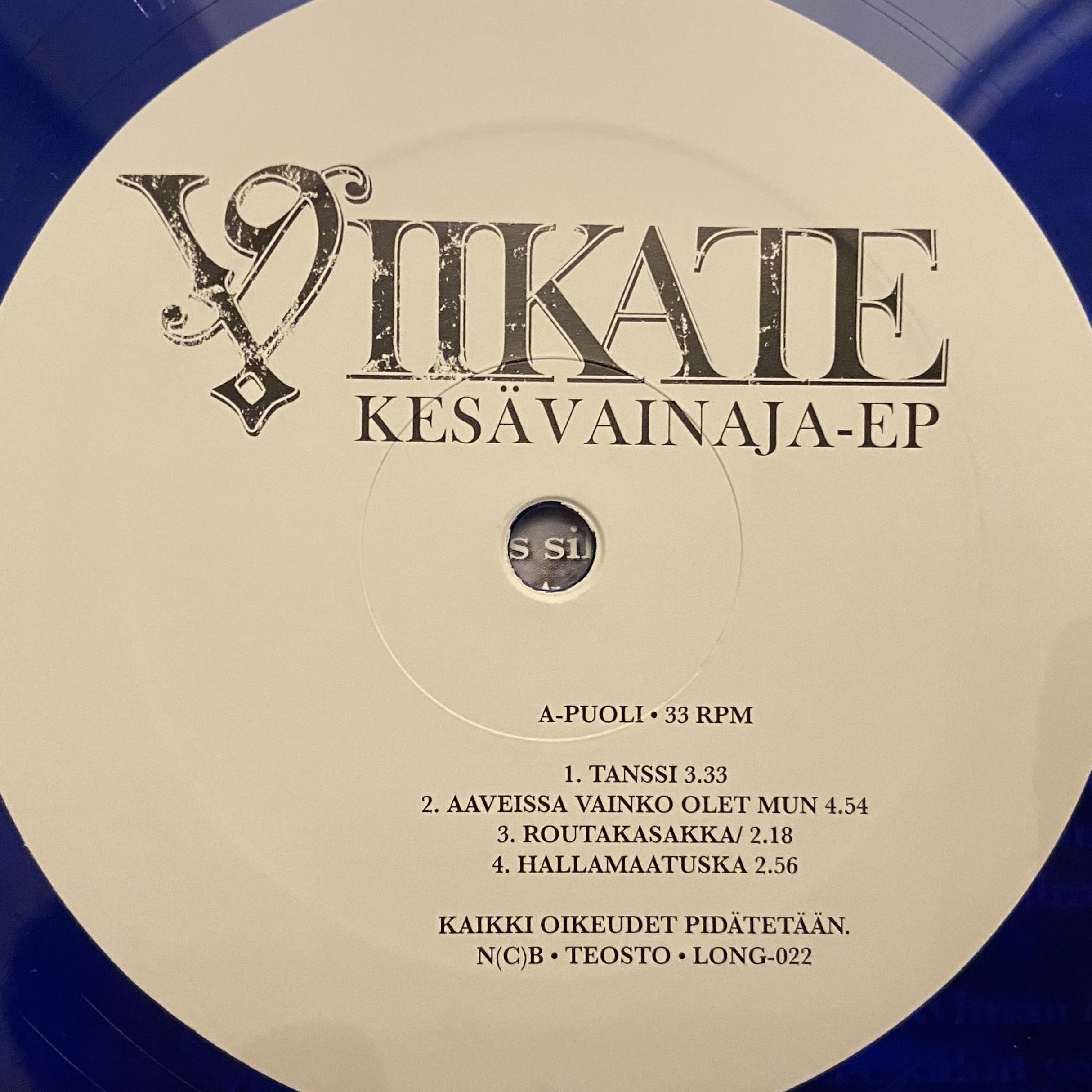 Viikate Kesävainaja-EP LP