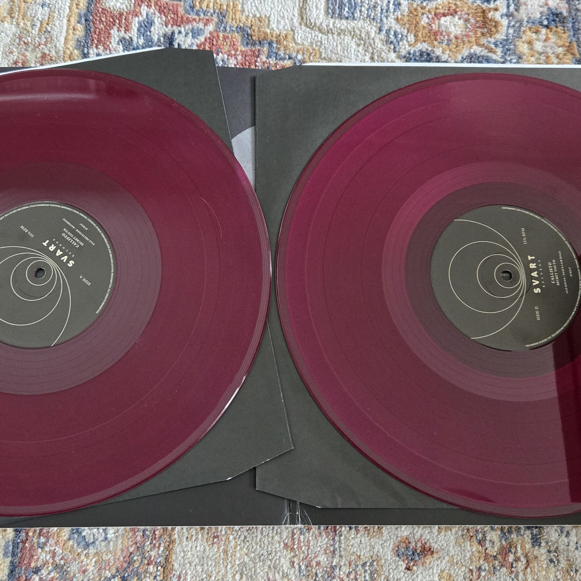 Callisto Secret youth 2LP LP