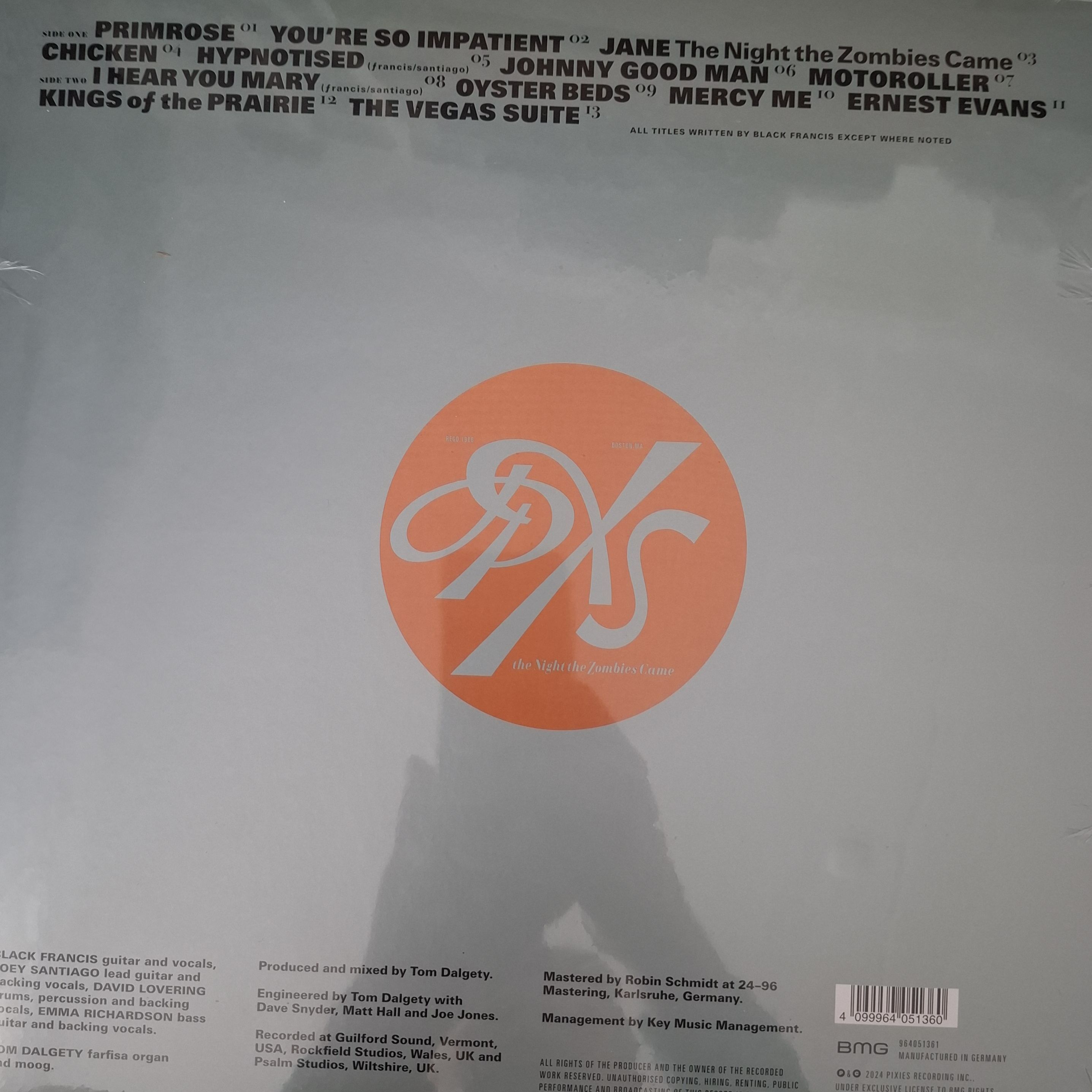 The Pixies The night zombies came LP