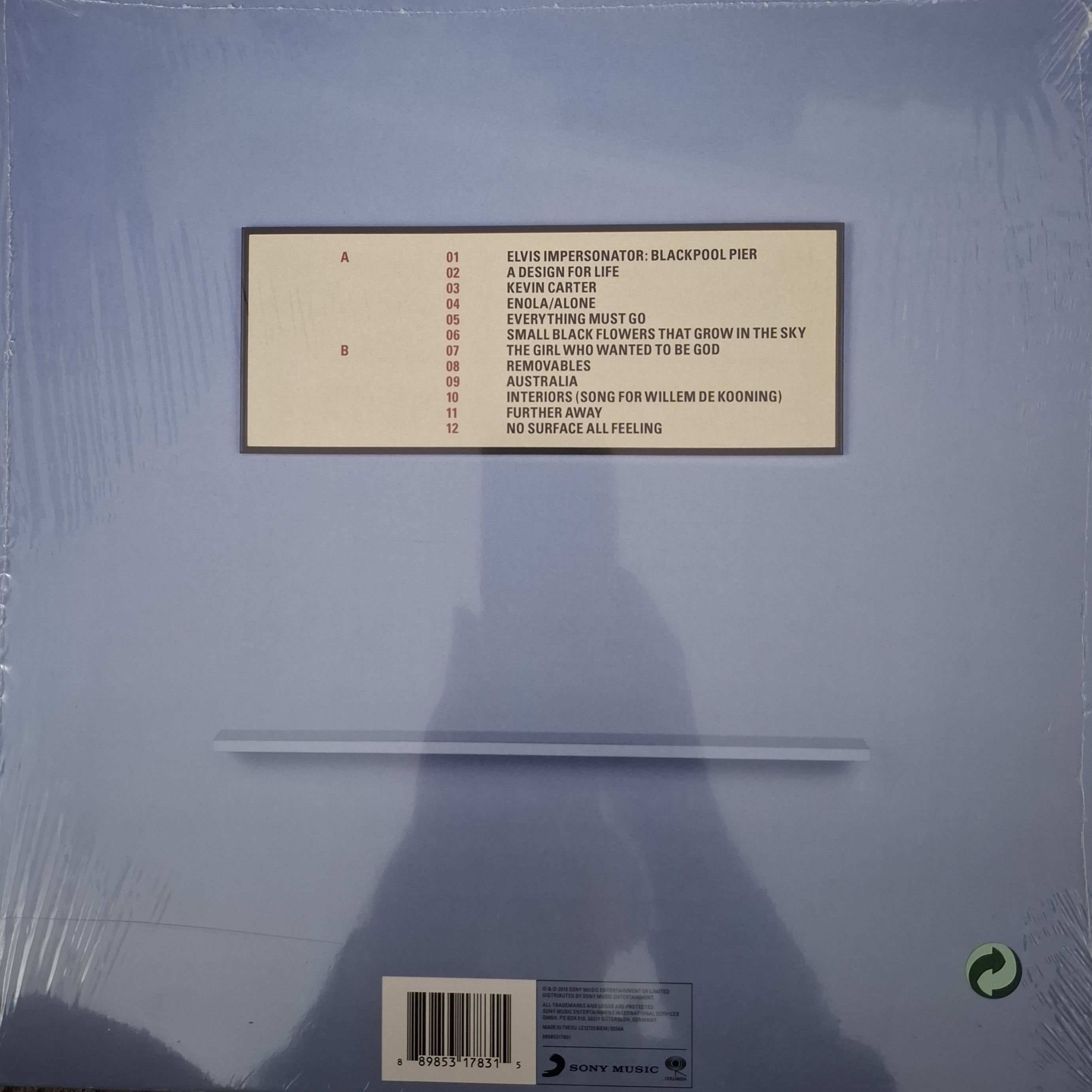 Manic street preachers Everything must go LP
