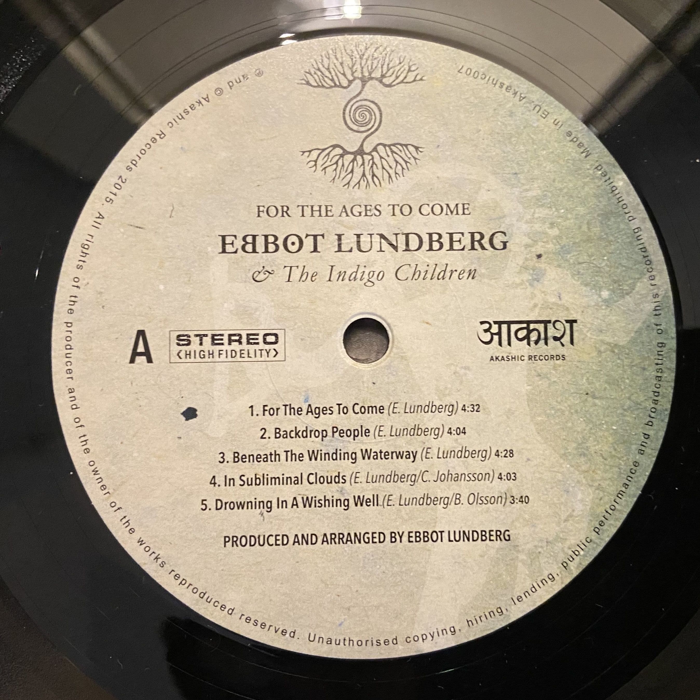 Ebbot Lundberg & the Indigo Children For the Ages to Come LP