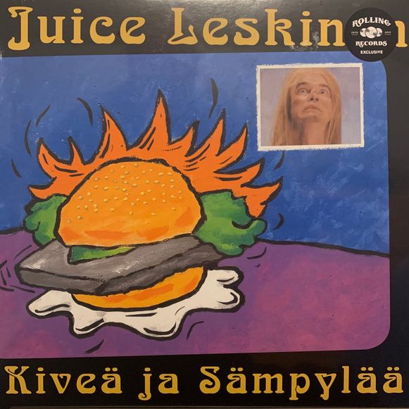 Juice Leskinen – Kiveä Ja Sämpylää, Limited Edition, Numbered, Reissue (UUSI LP) LP