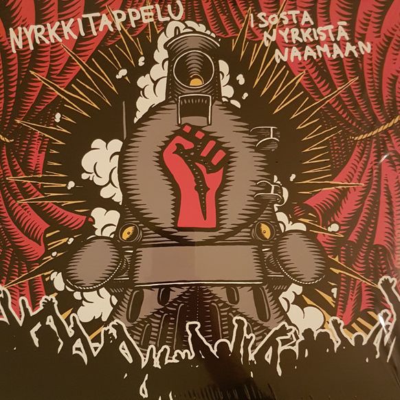  Nyrkkitappelu – Isosta Nyrkistä Naamaan [Red Translucent] LP 