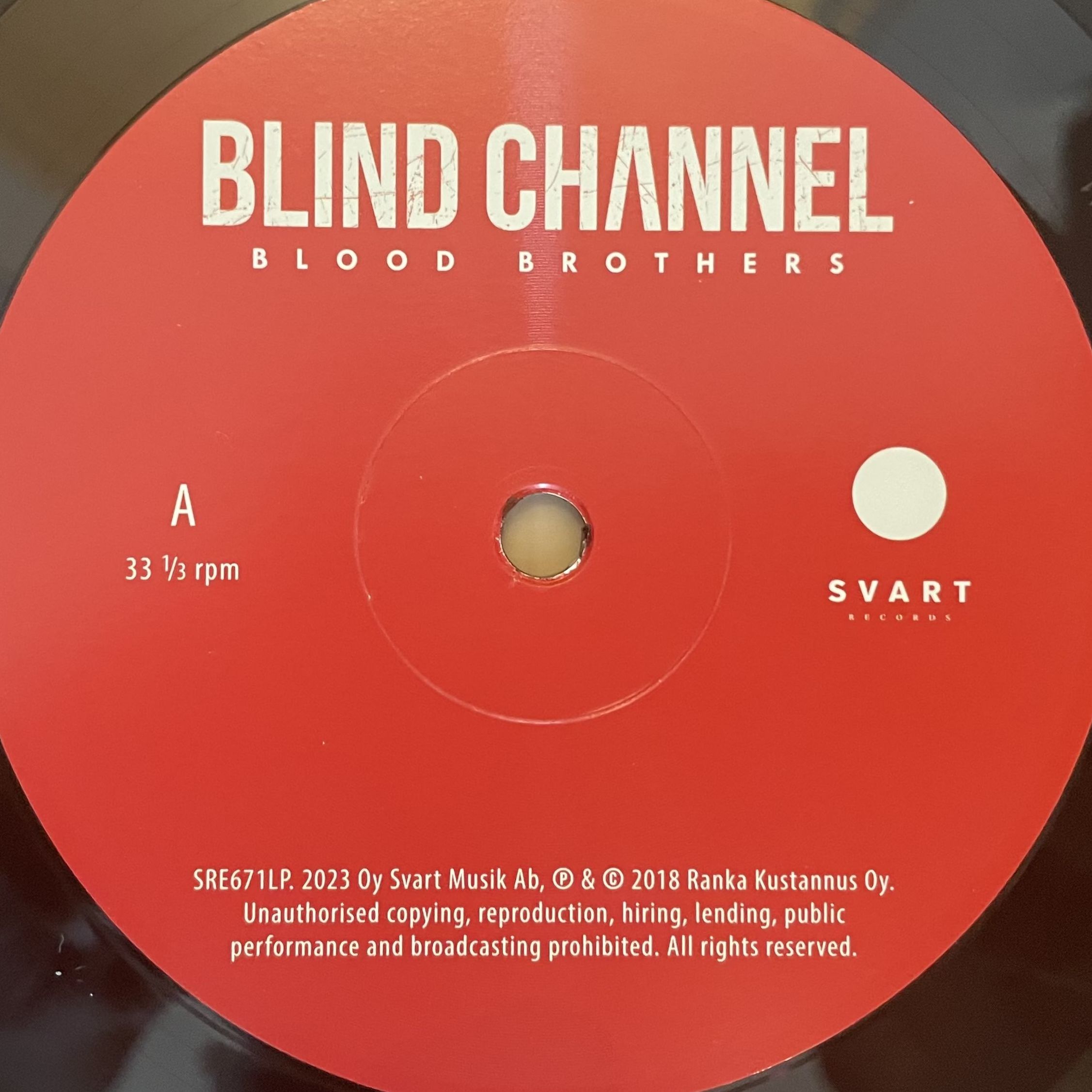 Blind Channel Blood Brothers LP