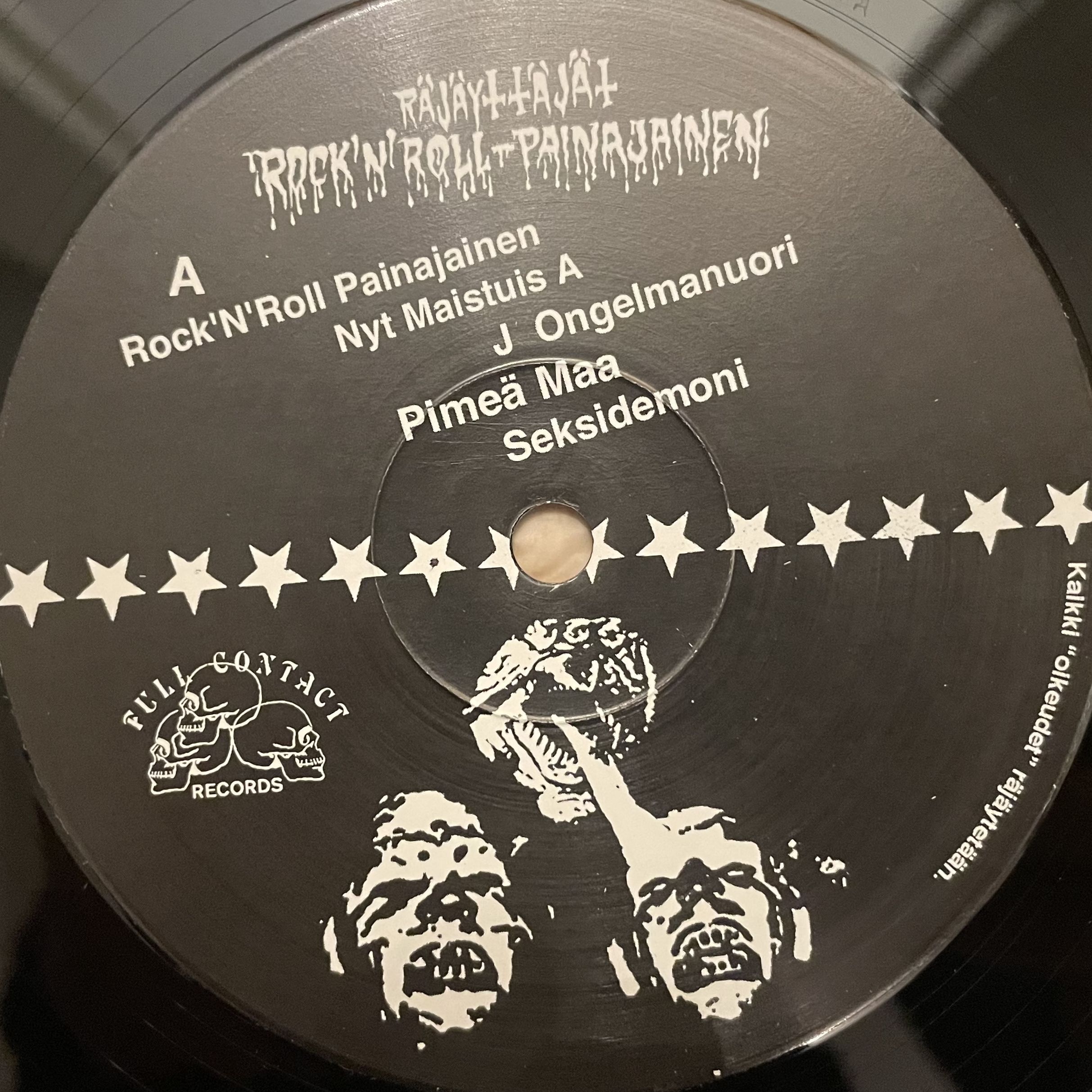Räjäyttäjät Rock’n’Roll Painajainen LP