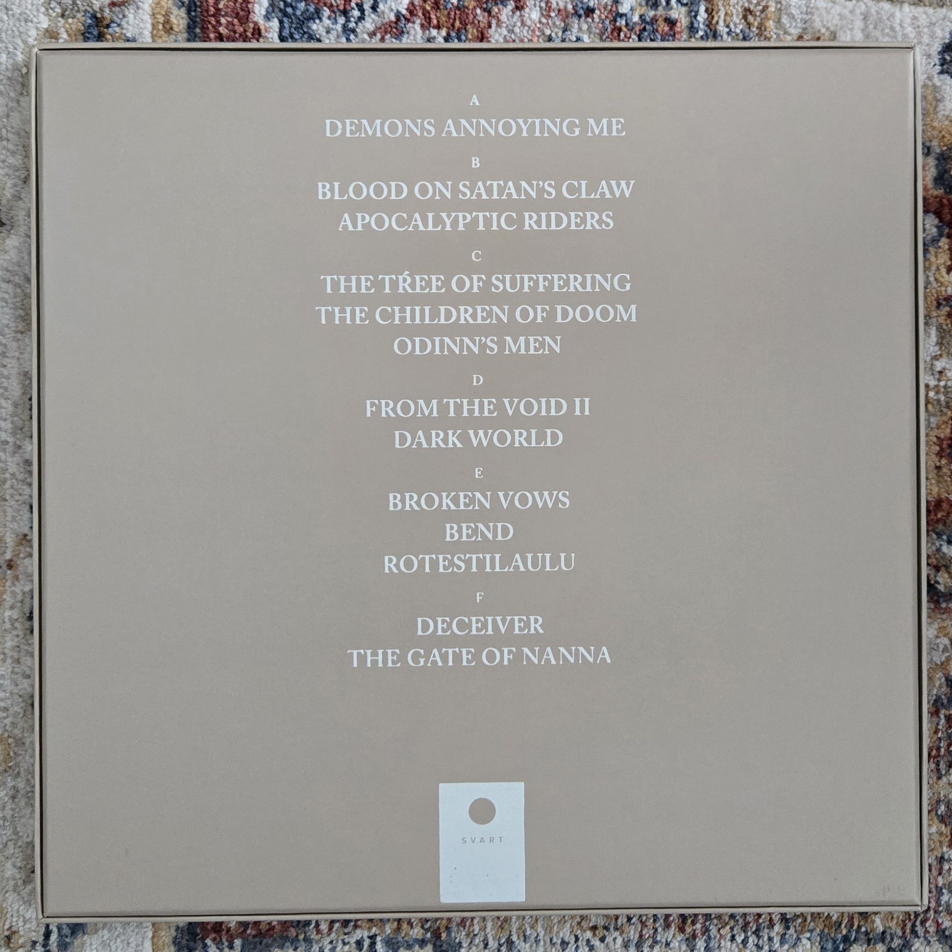 Reverend Bizarre Death Is Glory... Now 3LP Box LP