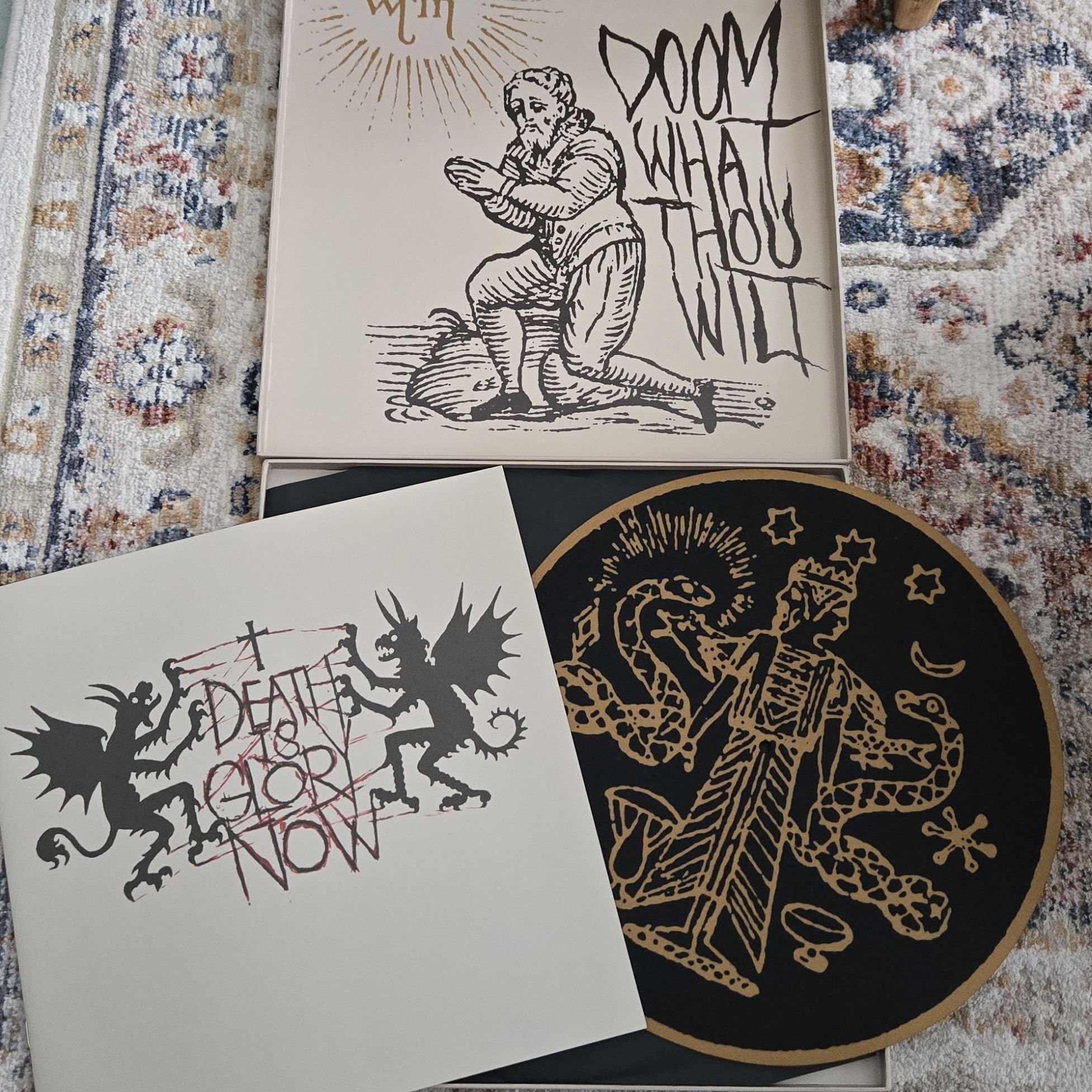 Reverend Bizarre Death Is Glory... Now 3LP Box LP