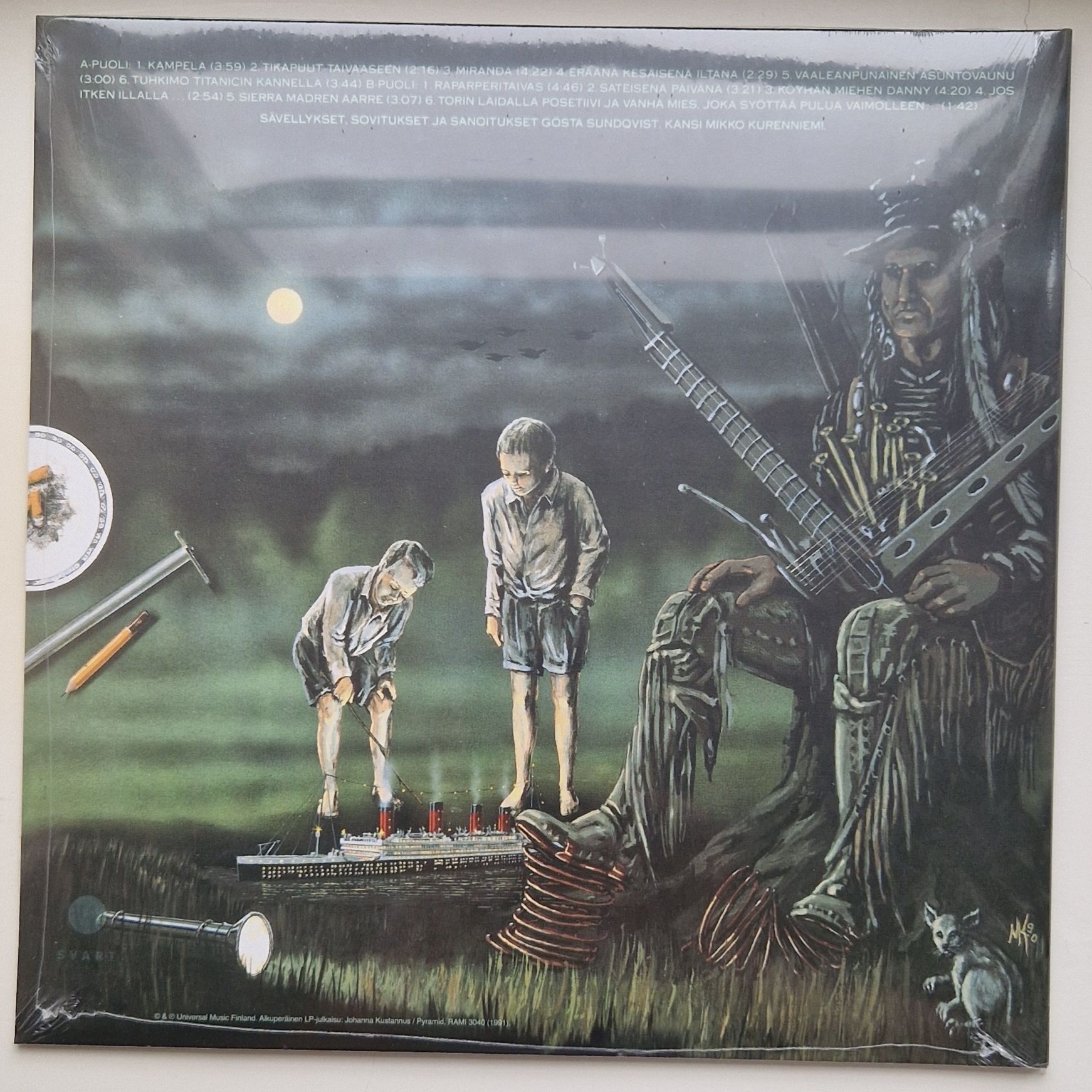 Leevi And The Leavings Raparperitaivas LP
