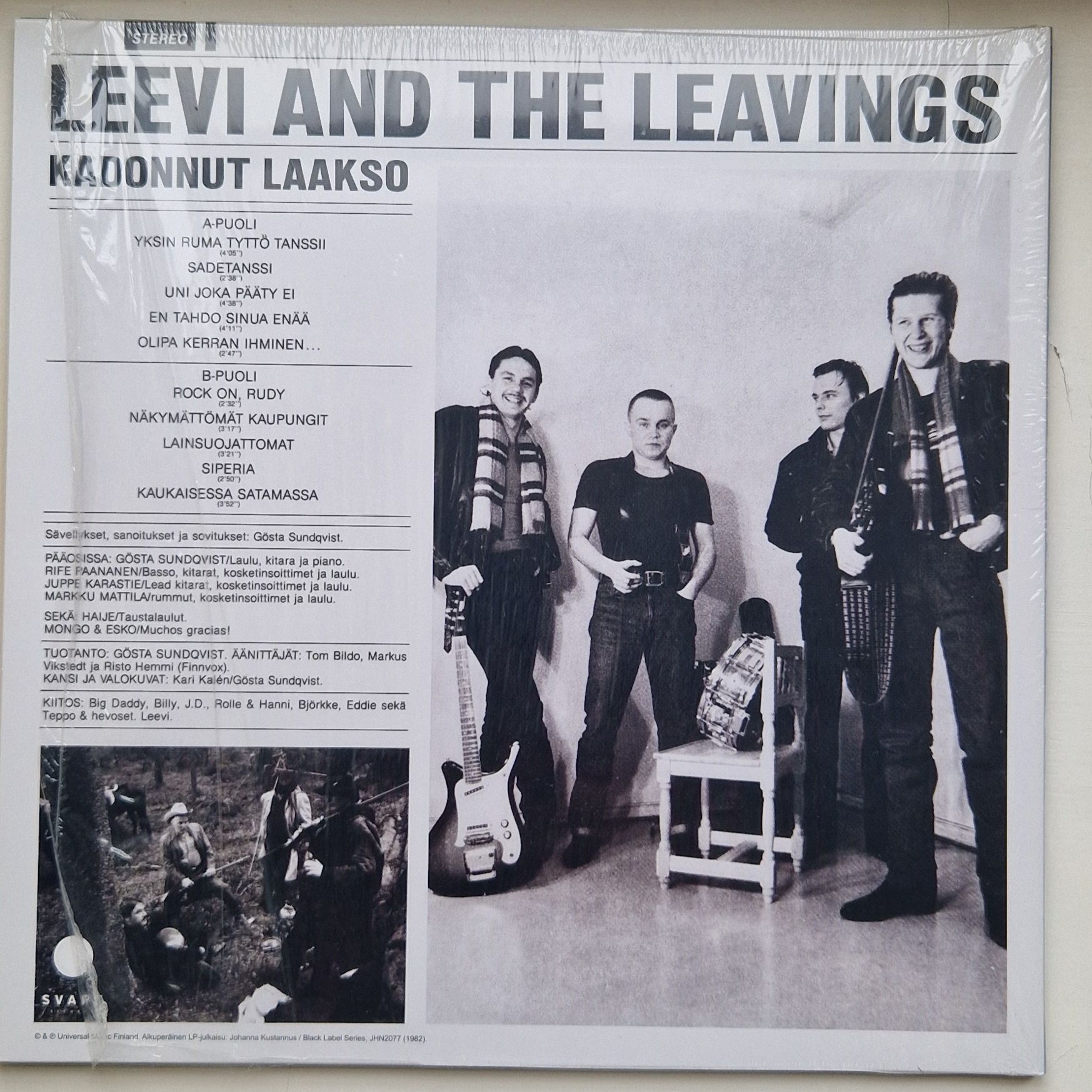 Leevi And The Leavings Kadonnut Laakso LP