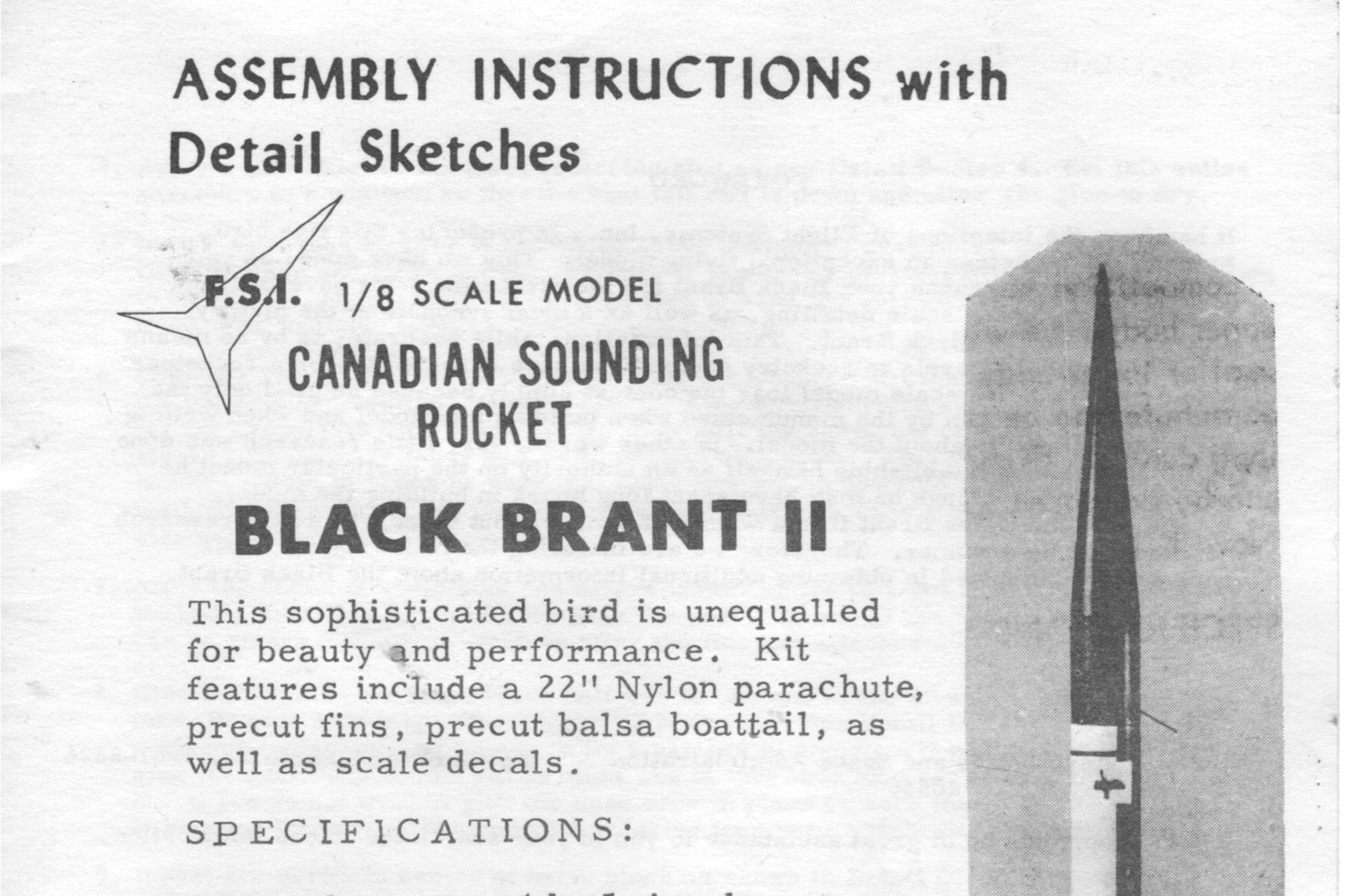 FSI Black Brant II Kit