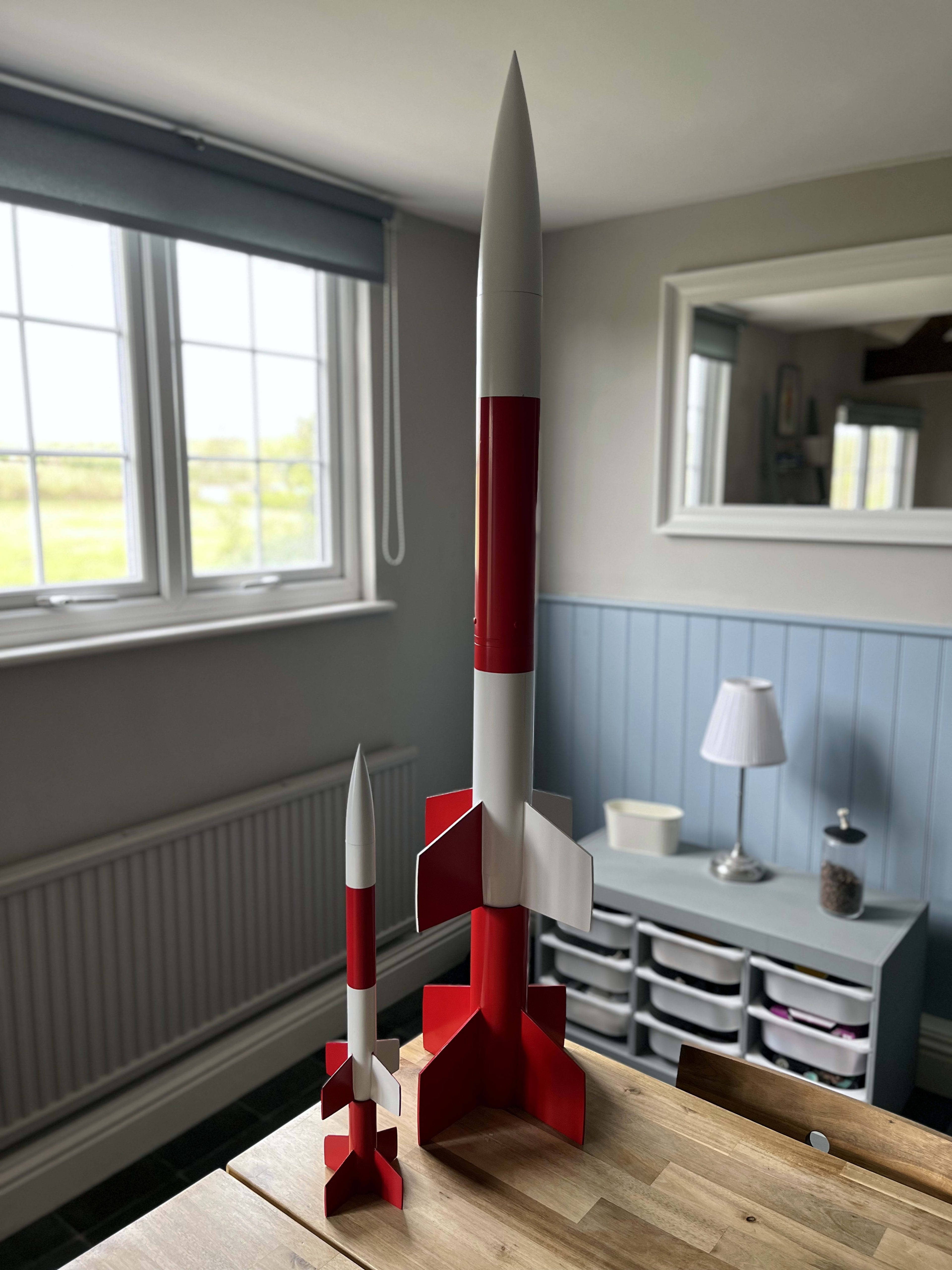 Baby Rocket LPR and HPR