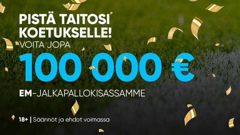 NAUTI VUODEN 2021 EM-KISOISTA JA VOITA EURO FREE2PLAY -PELISTÄMME JOPA 100 000 EUROA