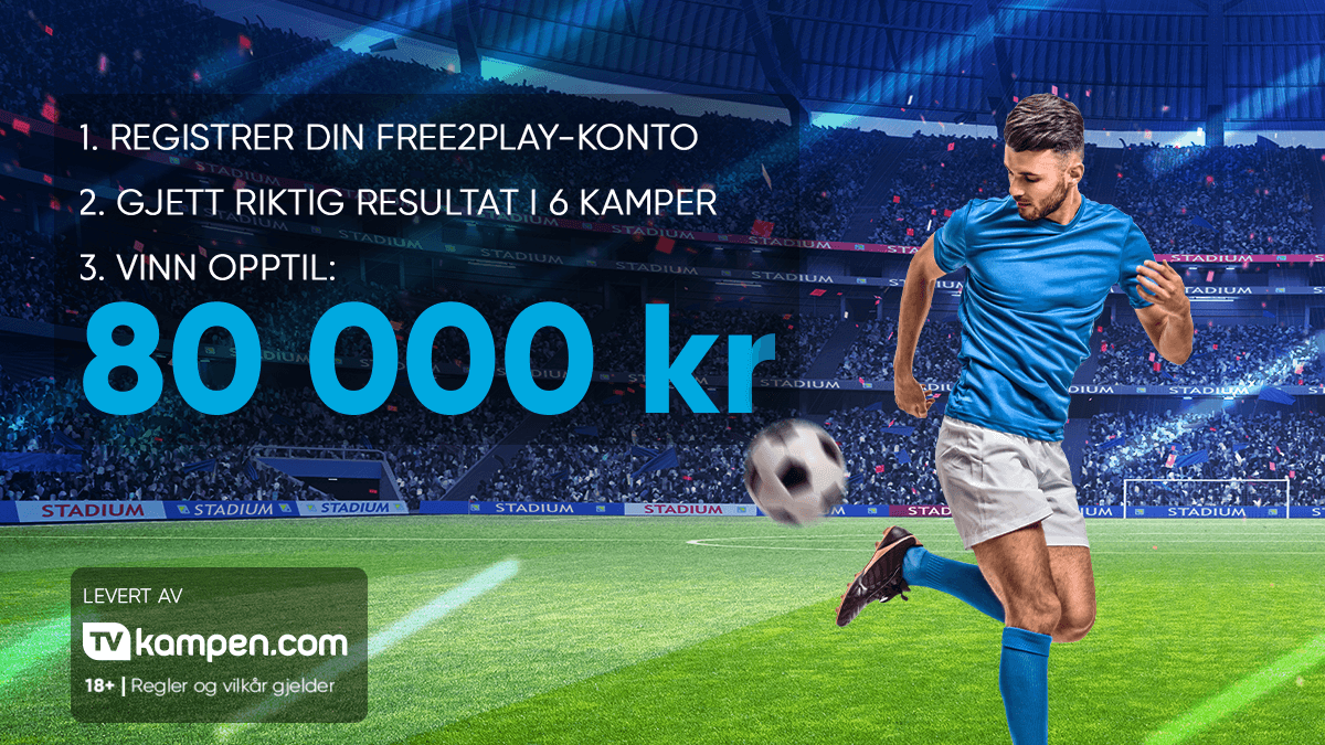 Fotballprofeten – 80 000 kr i premiepotten