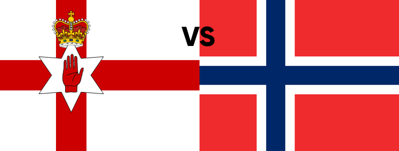 Oppvarming til Nord-Irland – Norge