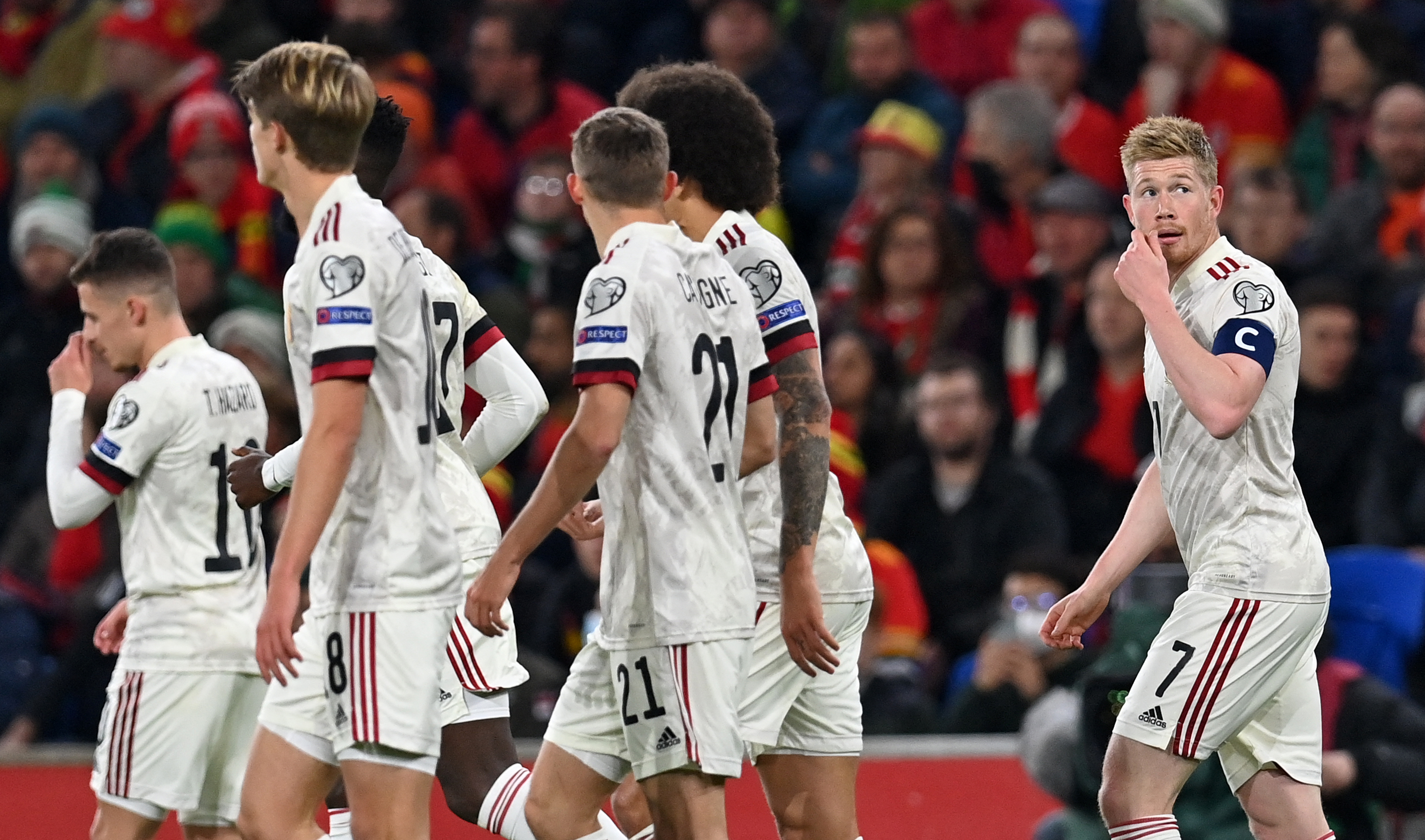 Spilforslag til Belgien v Marokko