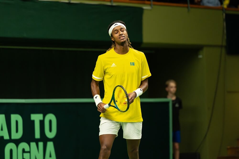 Svensk överprestation i Davis Cup i tennis - men ändå chanslöst