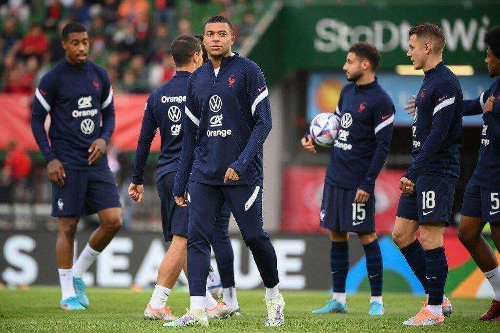 Inför Frankrike mot Marocko