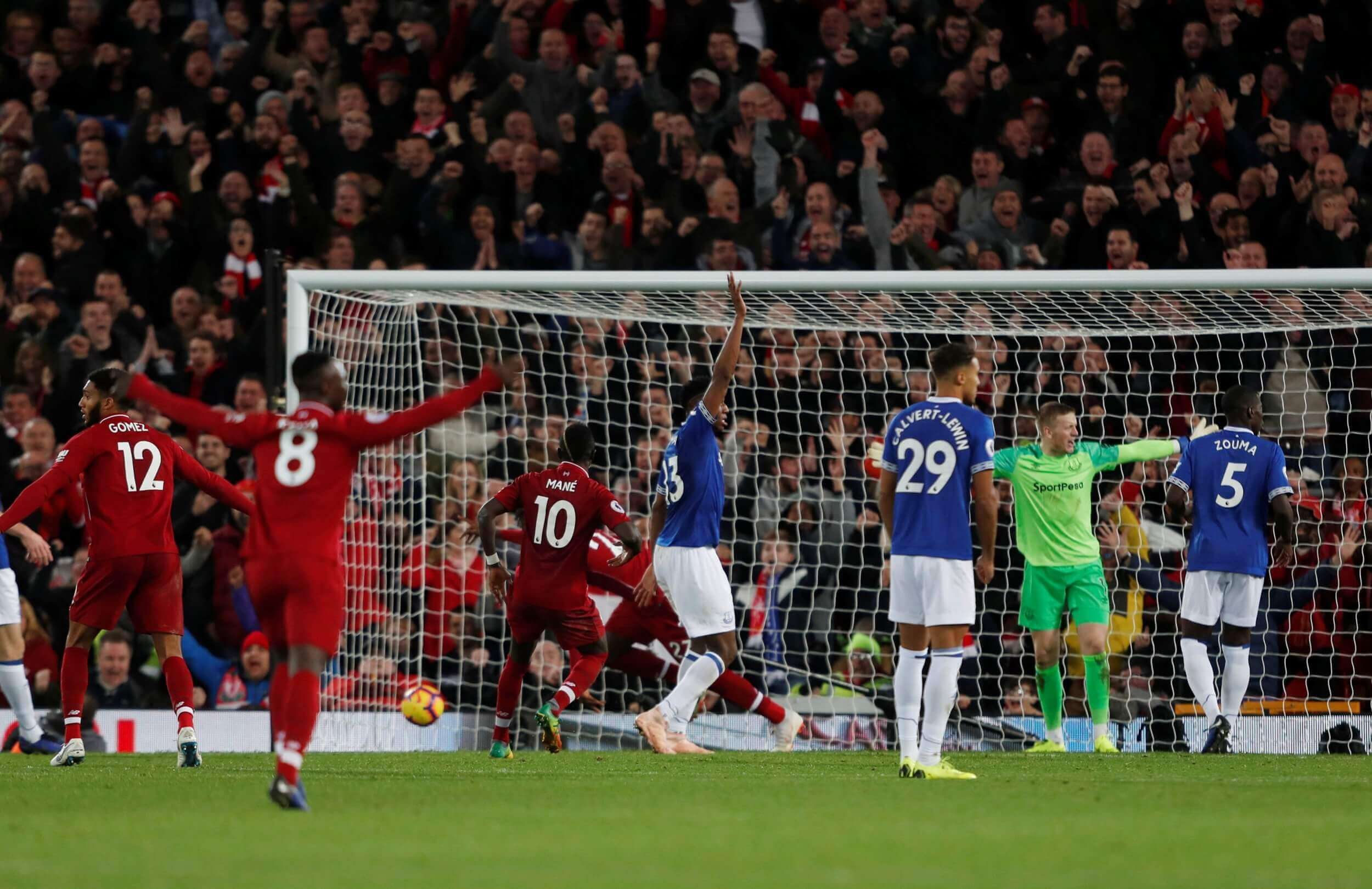 Konstiga mål i Premier League