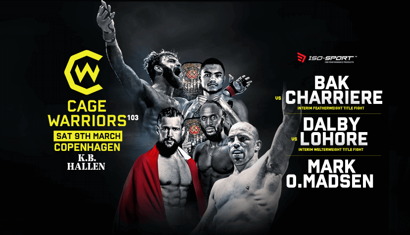 Exklusiv intervju - Nicolas Dalby inför Cage Warriors 103