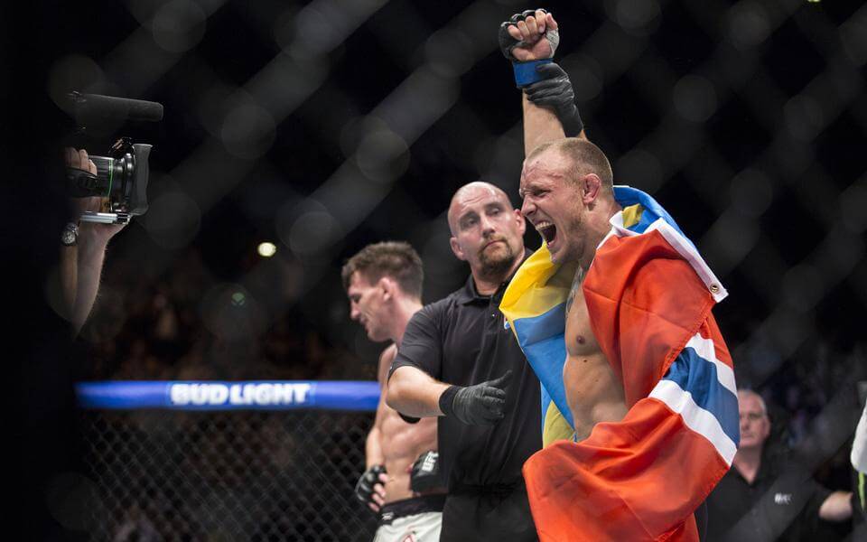 UFC Copenhagen - Så får du 10x pengarna på vinst för Hermansson