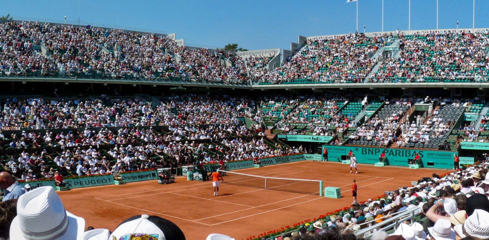French Open tennis court