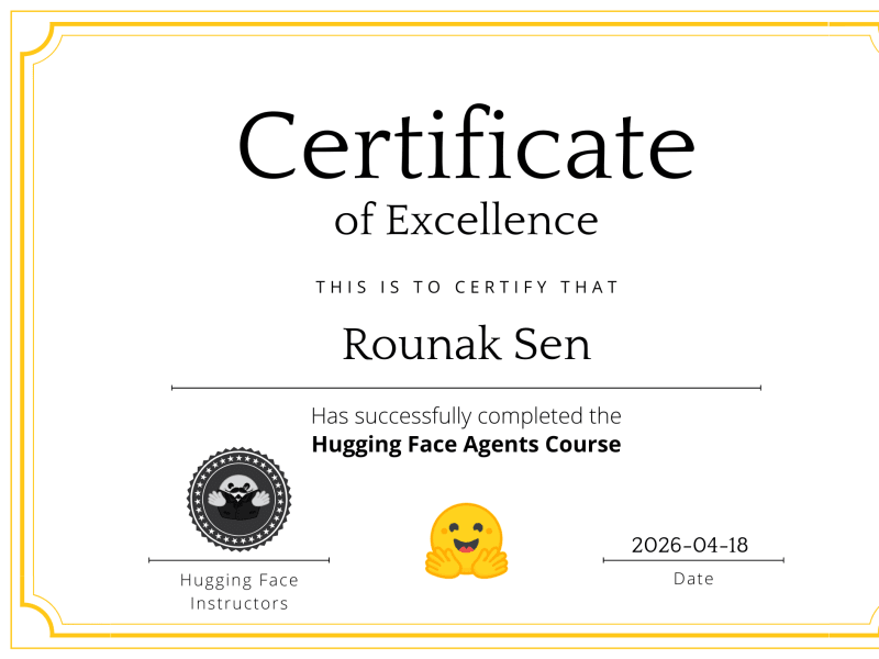 Hugging Face Agents Course