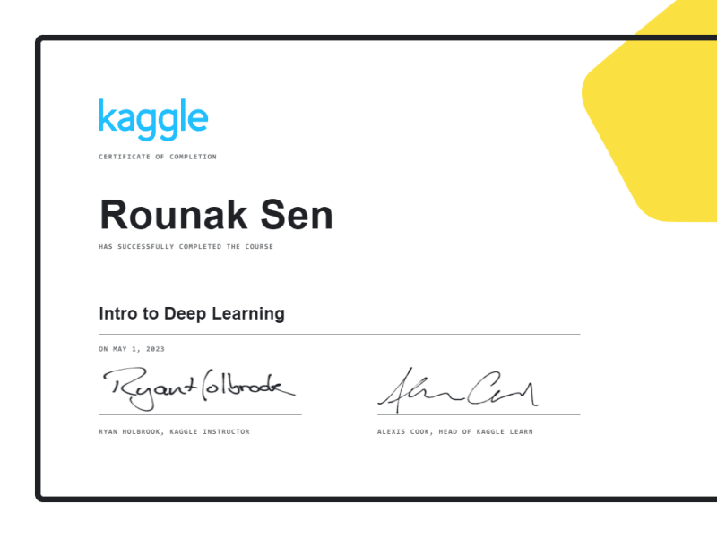 Intro to Deep Learning